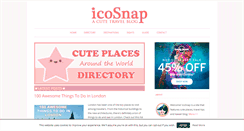 Desktop Screenshot of icosnap.com